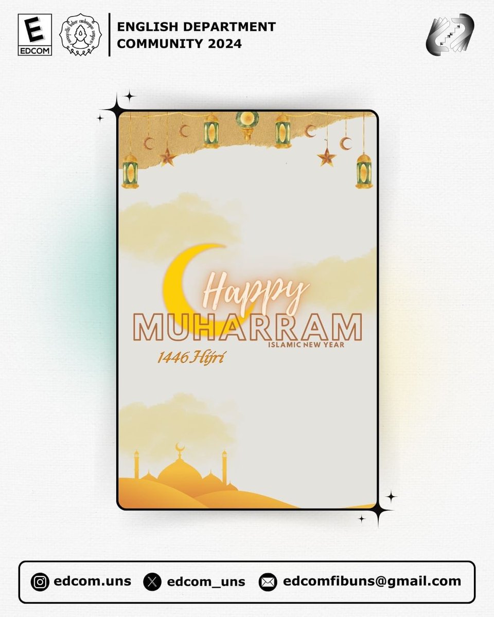[July 7th, 2024] Happy Muharram 1446 H!

As the first crescent of Muharram 1446 H graces the night sky, a new chapter unfolds. This holy month is a beautiful reminder of fresh beginnings and the chance to recommit ourselves to our faith.