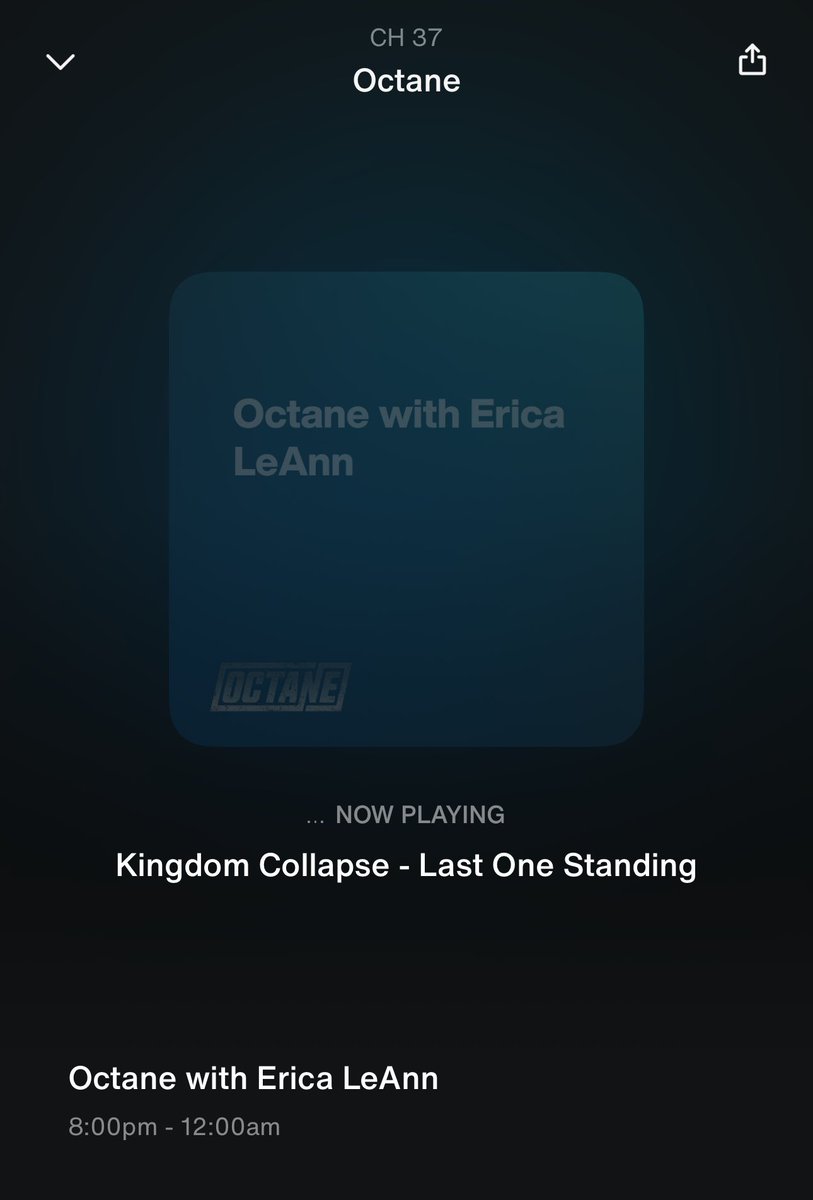 Hell yeah ⁦@ericaleann_⁩ 🔥🔥 I’m ready to sing my summer anthem “Last One Standing” from ⁦<a href="/kingdomcollapse/">Kingdom Collapse</a>⁩ at the top of my lungs tomorrow night at ⁦<a href="/TheCanalClub/">The Canal Club</a>⁩! Thanks for getting me pumped ⁦<a href="/SiriusXMOctane/">Octane</a>⁩ 🤘🏻 #kingdomcollapse #lastonestanding