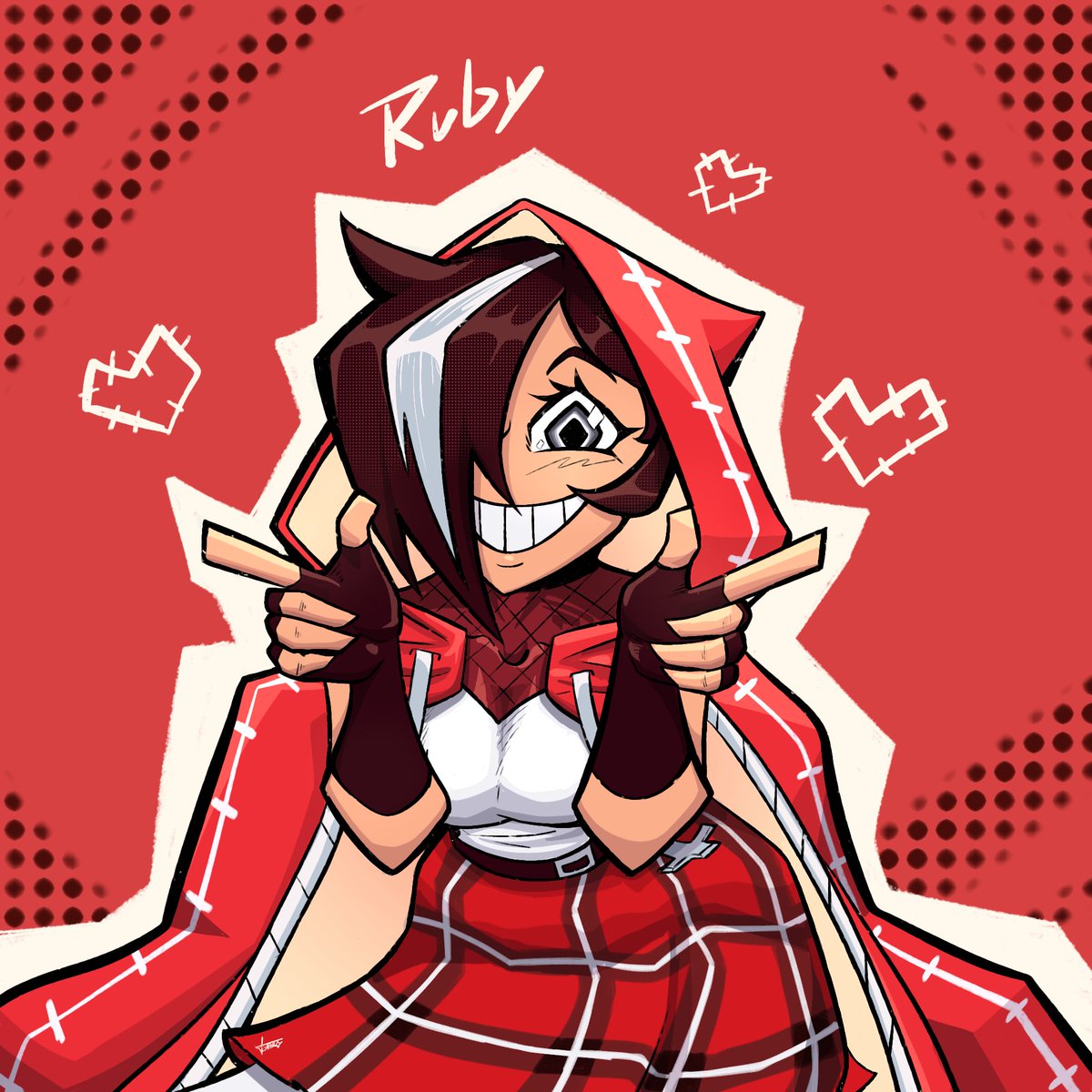 SiroApollo's tweet image. #RubyRose 

Could&apos;nt help but make sum fan art! Best Ruby designs around fr ৻(  •̀ ᗜ •́  ৻)