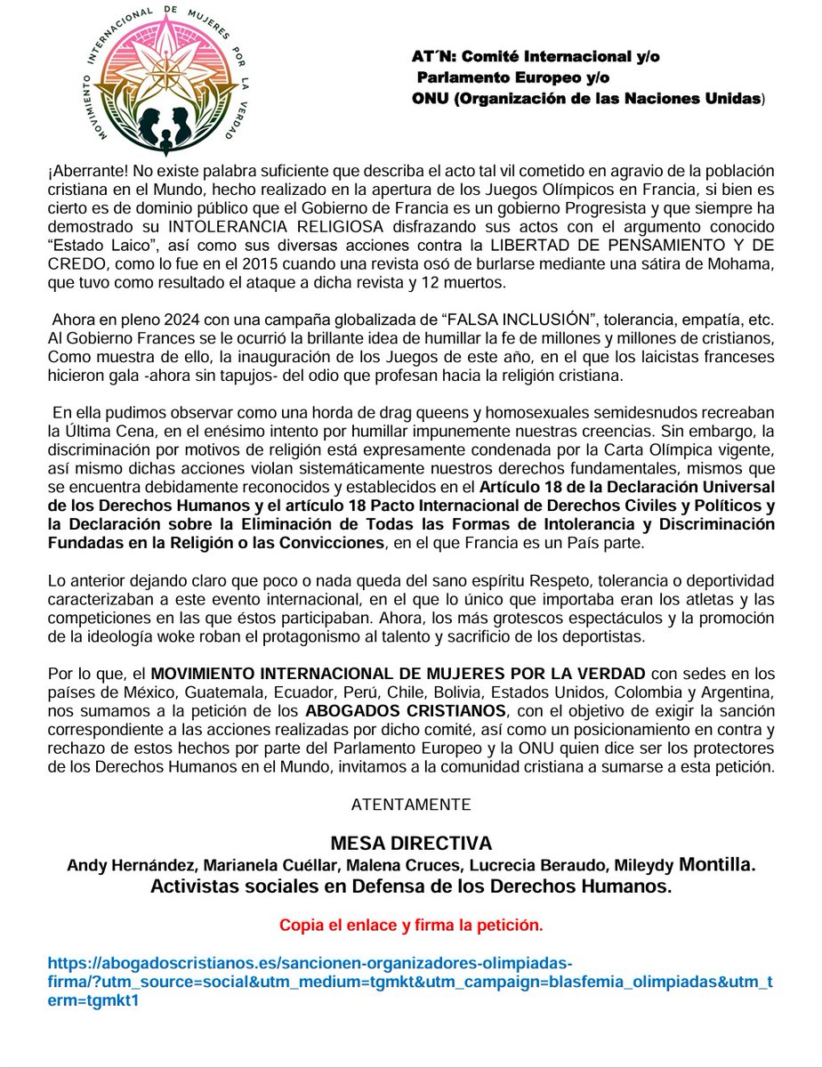 🚨Firma la Petición 📝 
abogadoscristianos.es/sancionen-orga…