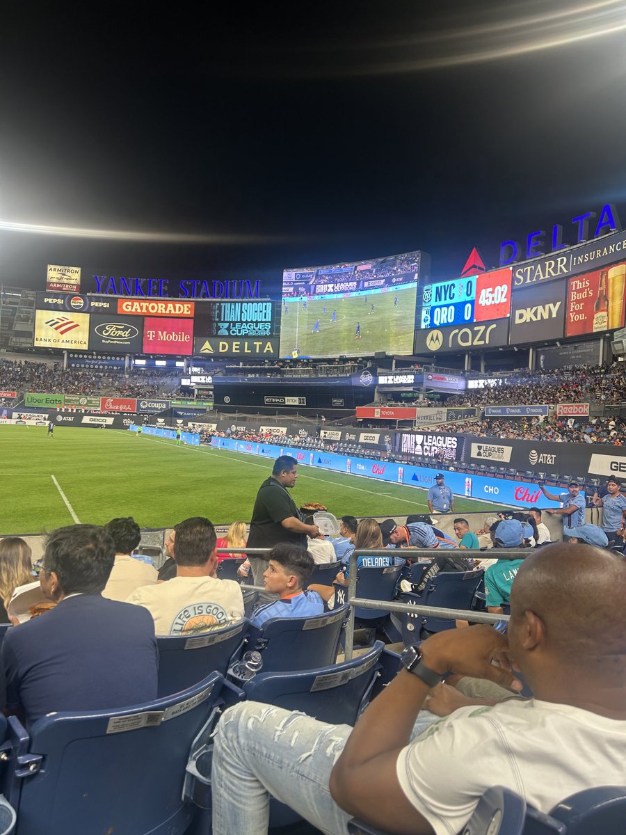 Back in the BX. Some goals please NYCFC!