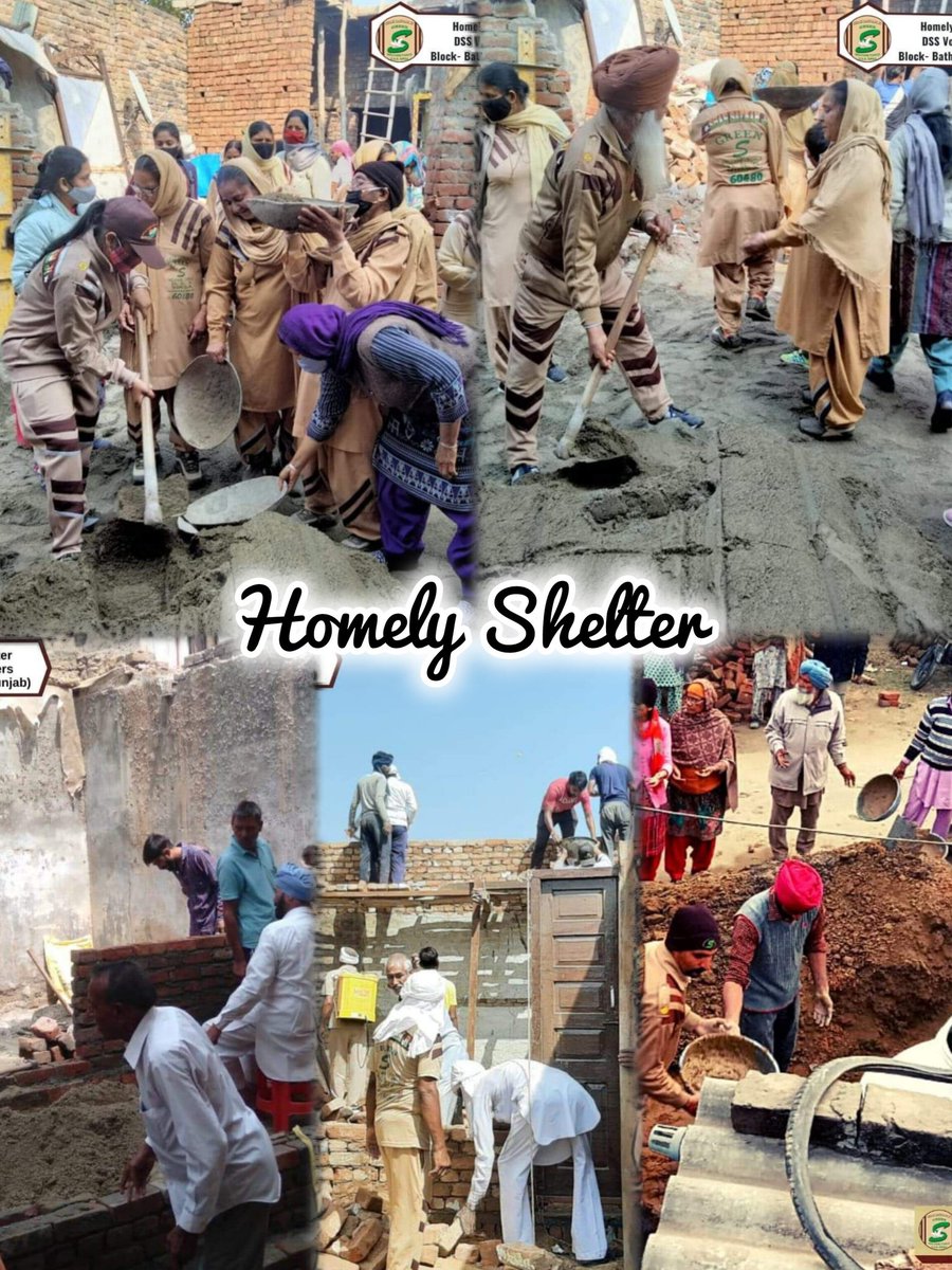 Priyanka_2457's tweet photo. There are many volunteers who take a step to help these people in every possible way. Under the initiative of Homely Shelter, Dera Sacha Sauda give to needy people, by contributing their homes for free. With the inspiration of RamRahim ji.
#HopeForHomeless https://t.co/nEPpVOcvBf