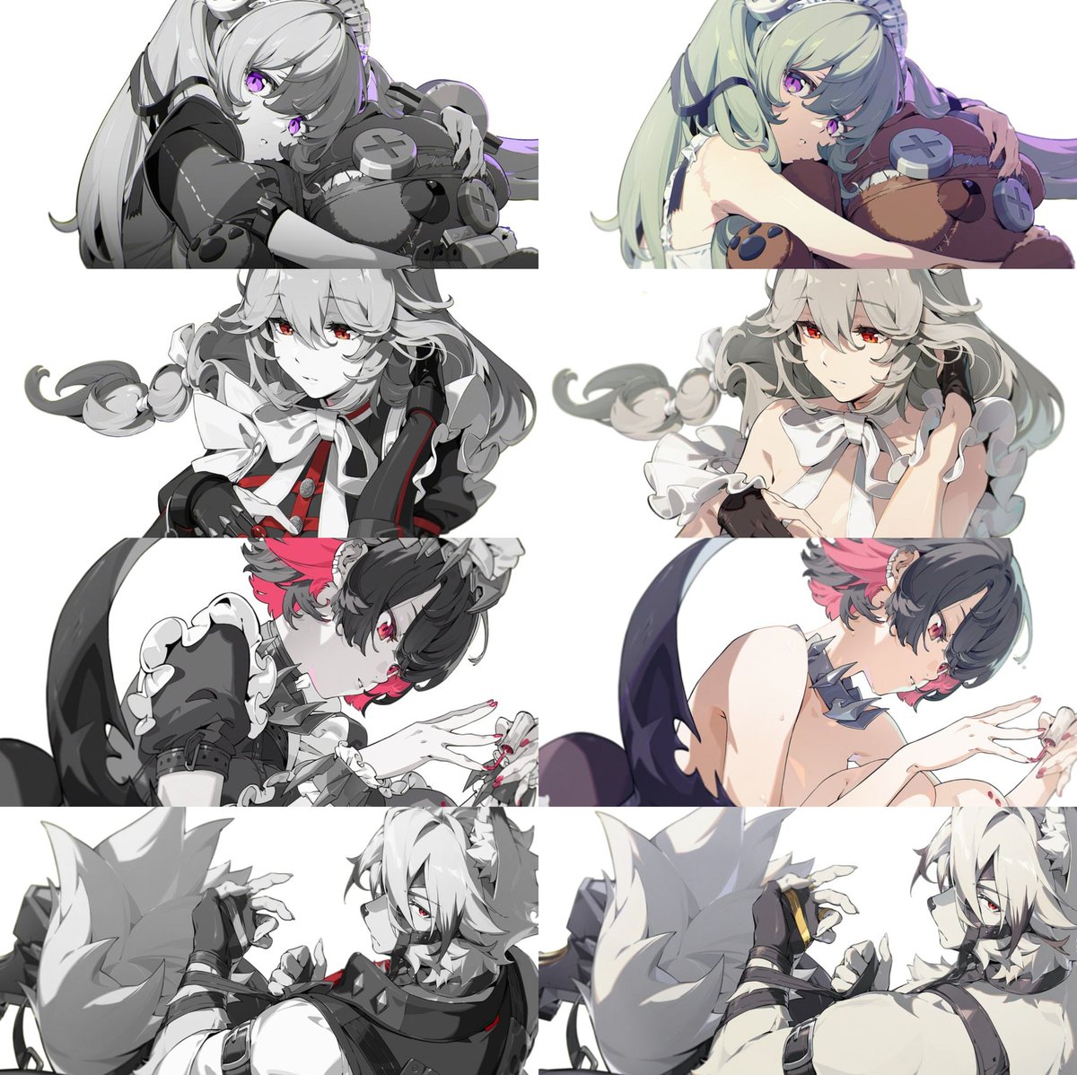 ゼンゼロって完凸したら心象映画が脱衣する仕様なんスね
そして非公式Modを使えば画像差し替えたりもできるってことは、要は私がさらに剥がしたり見えない部分を描き足せば…
なるほどなるほど…