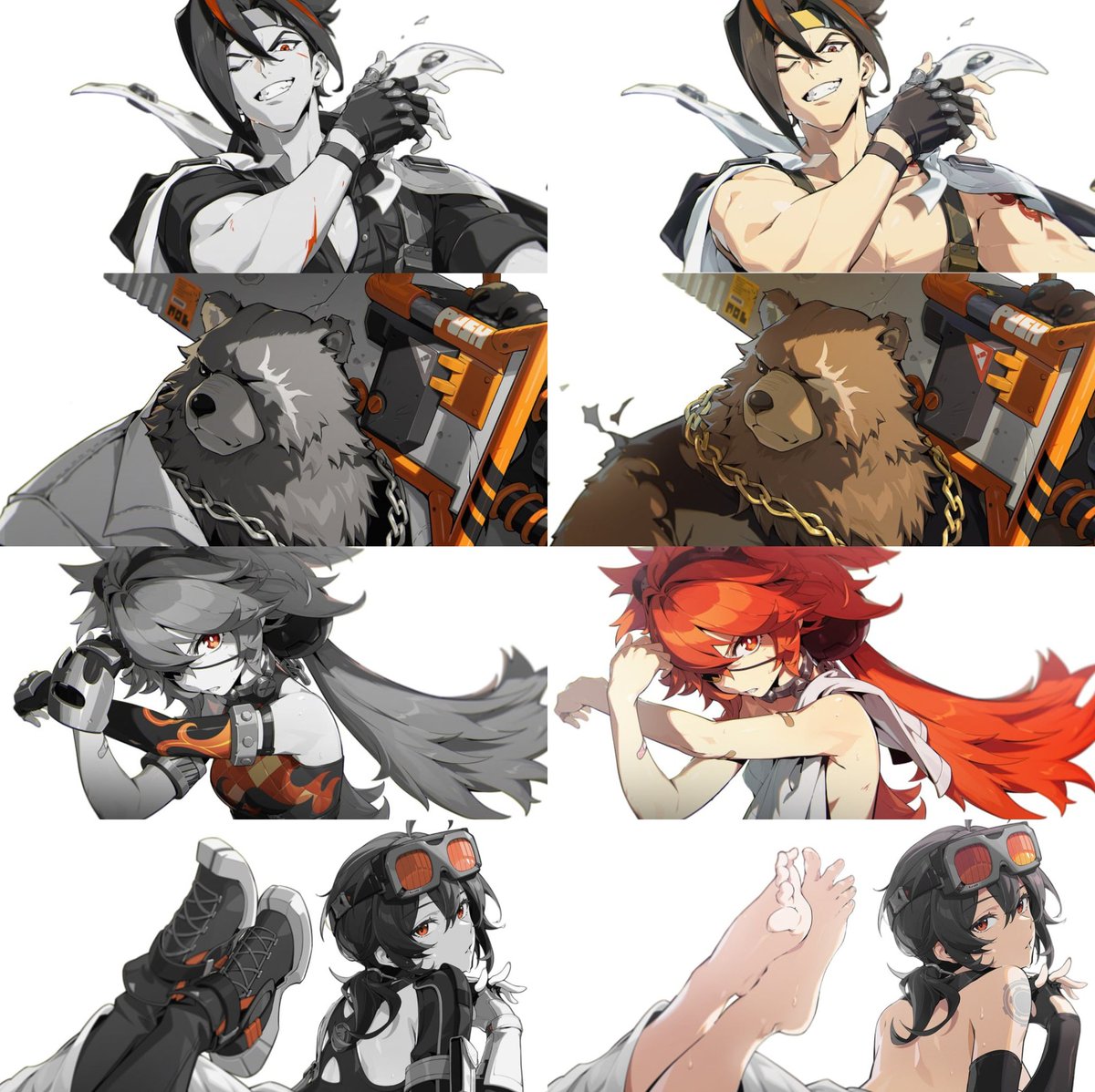 ゼンゼロって完凸したら心象映画が脱衣する仕様なんスね
そして非公式Modを使えば画像差し替えたりもできるってことは、要は私がさらに剥がしたり見えない部分を描き足せば…
なるほどなるほど…