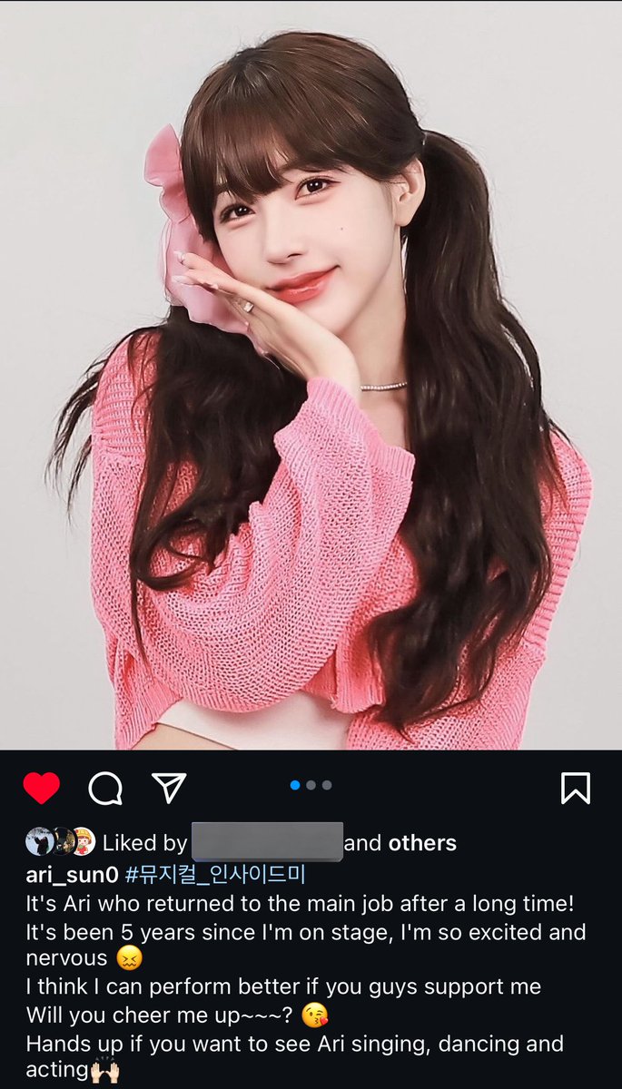 brie2910's tweet photo. Ari will comeback to stage after 5 years and this Super Family always there to support each other!! 🥹😭

Fighting my beautifull Ari @TAHITI__Ari 🥳🤍💙 https://t.co/lbtrmrKgFY