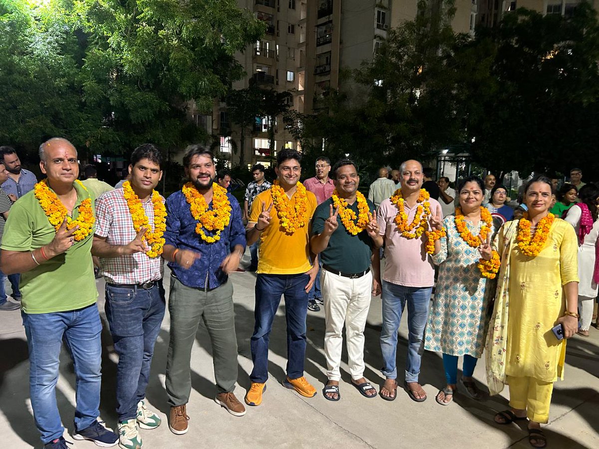 AOA Kosmos, Jaypee wishtown Noida (@kosmosaoa) on Twitter photo рдЖрдЬ JP KOSMOS Society, рдореЗрдВ AOA рдХрд╛ 2nd рдЪреБрдирд╛рд╡ рд╣реБрдЖ, рдЬрд┐рд╕рдореЗрдВ Helping Hands Team рдХреЗ 9 рдХреЗ 9 рдЙрдореНрдореАрджрд╡рд╛рд░ рд╡рд┐рдЬрдп рд╣реБрдП,┬а <a href="/bjpgbnsunil/">рд╕реБрдиреАрд▓ рднрд╛рд░рджреНрд╡рд╛рдЬ</a> Sunil, Ravi <a href="/Ravisingh2014/">Singh saab</a>, Dharmendra,Shalini, Kavita,Sachin,Asad, Devendra & Rahul рдФрд░ рдЙрдиреНрд╣реЛрдиреЗ рднрд╛рд░реА рдорддреЛ рдХреЗ рд╕рд╛рде рдЬреАрддрд╛ЁЯПЖ
#kosmosaoa
#aoaelection рдЖрдЬ JP KOSMOS Society, рдореЗрдВ AOA рдХрд╛ 2nd рдЪреБрдирд╛рд╡ рд╣реБрдЖ, рдЬрд┐рд╕рдореЗрдВ Helping Hands Team рдХреЗ 9 рдХреЗ 9 рдЙрдореНрдореАрджрд╡рд╛рд░ рд╡рд┐рдЬрдп рд╣реБрдП,┬а <a href="/bjpgbnsunil/">рд╕реБрдиреАрд▓ рднрд╛рд░рджреНрд╡рд╛рдЬ</a> Sunil, Ravi <a href="/Ravisingh2014/">Singh saab</a>, Dharmendra,Shalini, Kavita,Sachin,Asad, Devendra & Rahul рдФрд░ рдЙрдиреНрд╣реЛрдиреЗ рднрд╛рд░реА рдорддреЛ рдХреЗ рд╕рд╛рде рдЬреАрддрд╛ЁЯПЖ
#kosmosaoa
#aoaelection