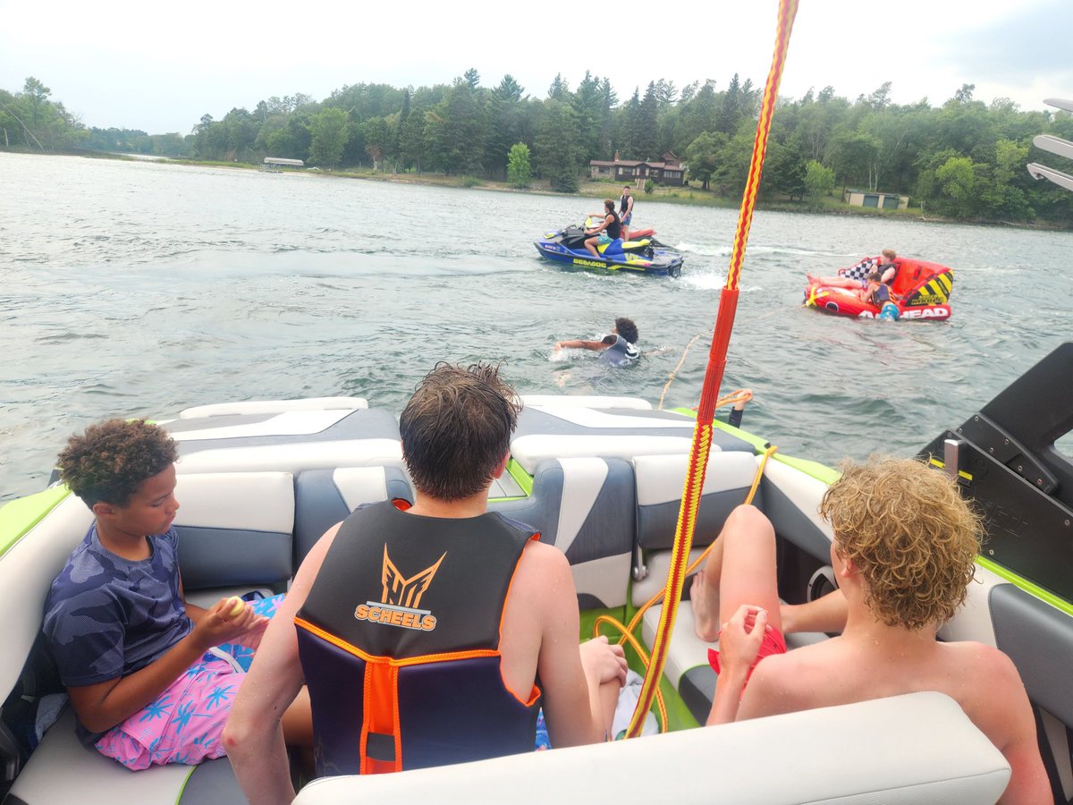 A fun finish to our summer team camp season in Albertville! The boys went 3-0 against great competition and got in some team bonding at Lake Belle Taine!

#GoHawks