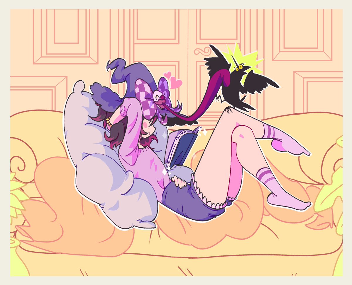 Melonade16's tweet photo. Just came here to check whats going on here. 
You may have as well some witch ouma redraws i did. Bye. https://t.co/Dn7RGiGqSY