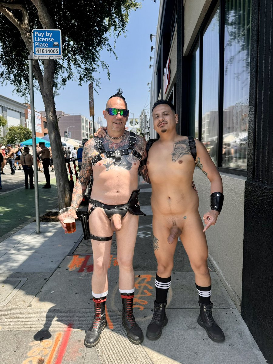 Hanging out with <a href="/bipunkguy/">Bi Punk Guy</a> at Dore Alley