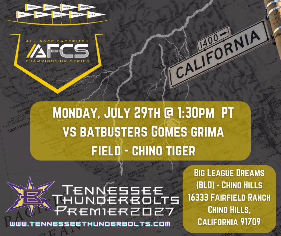 Moogie2028's tweet photo. Schedule for the next 2 days!  Come check out my talented team @tnbolts2027west and I battle on the field!  Let’s goooo! 
@thealliancefp @LineDsoftball @ExtraInningSB https://t.co/UYBZt2OefD
