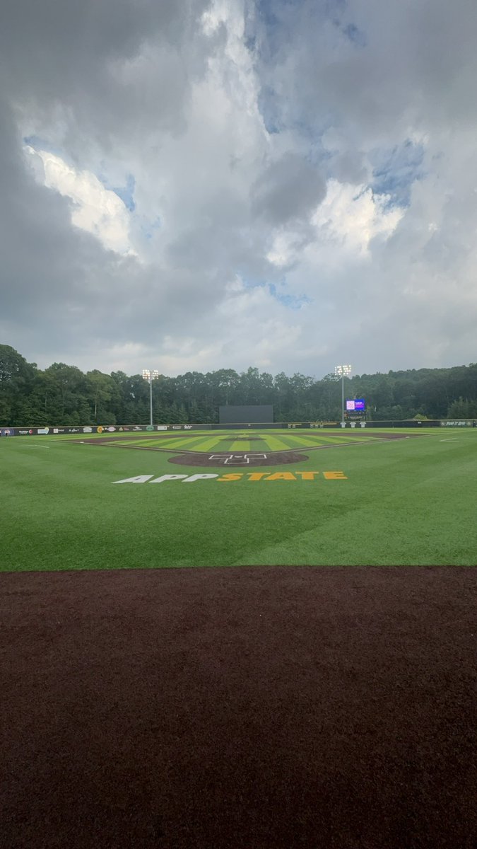 Great weekend of baseball, thankyou <a href="/AppBaseball/">App State Baseball</a> for hosting our team!