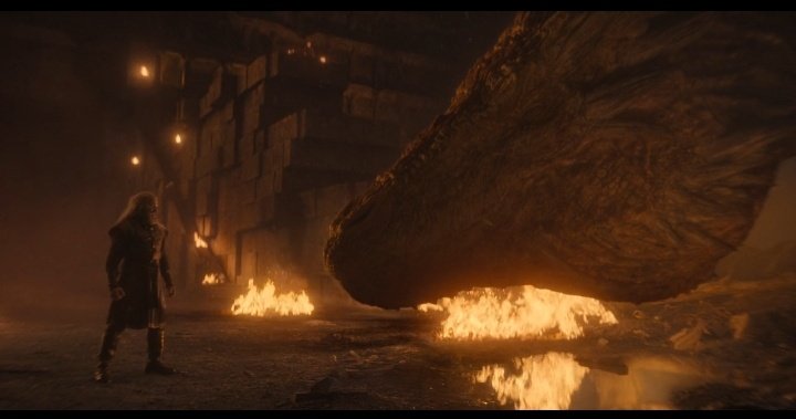westerosesp's tweet photo. Vermithor y Ala de Plata son IMPRESIONANTES. #HouseOfTheDragon https://t.co/gxYBaiZbYe
