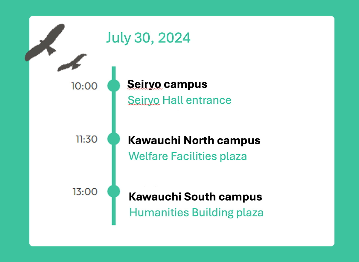 TohokuUniPR's tweet image. A wild Kenichi has been spotted! They will be making several appearances at Open Campus, so please come and say hi at the following times. They will be at each spot for 30 minutes. #Kenichi #TohokuUniversity #OpenCampus