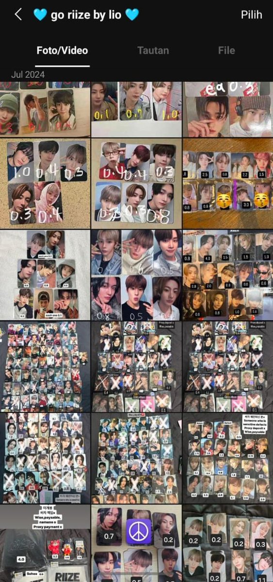 #riizeGO Calling for all BRIIZE 🔊🔊🔊
Hallo hai Annyeong yorobun, aku bawain Go riize by lio 😍 yang mau jajan bareng mari merapat yaa 💗

🏠Jakarta Barat | 〽️ Rate 🇰🇷12   🇨🇳 2300 🇮🇩 +3k 🇹🇭 460 🇯🇵110 🇲🇾 3900 🇵🇭330 🇱🇷 17.000

Yuk jajan bareng 🥰
line.me/R/ti/g/-BGgOyO…