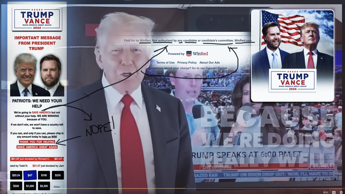 singlemanstudio's tweet image. Not a political statement… This has NOTHING to do with my political views. It has everything to do with me wanting to educate those not adept to noticing the fine print. I taught social media / print media for the last 16 years, and it made me notice many more details than most