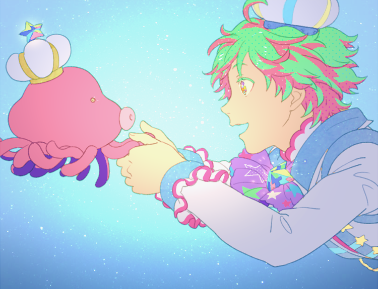 「彩ちゃんのみらくる宇宙ライブイベ好きだ…彩ってそれぞれ住んでる世界が違うんだよね」|江河サツキのイラスト