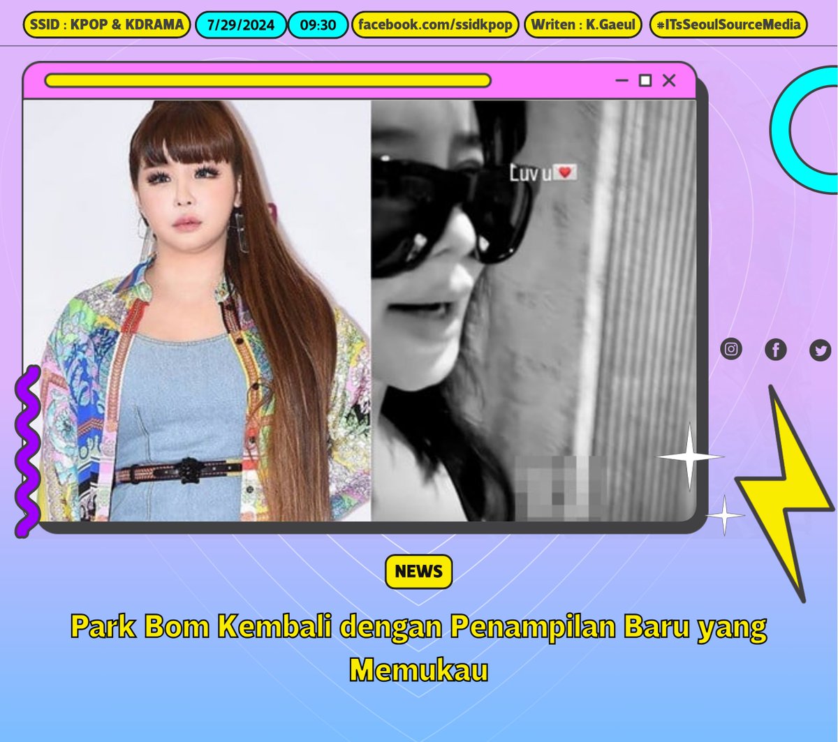 kpopdankdramaid's tweet image. #ParkBom #2NE1 #VisualTransformation #StunningLooks #Comeback #WeightLoss

Baca: seoulsource.serv00.net/2024/07/29/par…
-🍂
