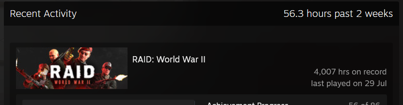 RexTheWho's tweet photo. 4k hours... or 167 days work in #RAIDWW2 !!
Stressing to fix the mile long list of bugs I've got. Also can't wait to see what people think of a years worth of work for the Resurgence update. https://t.co/p0bmwI7dfI