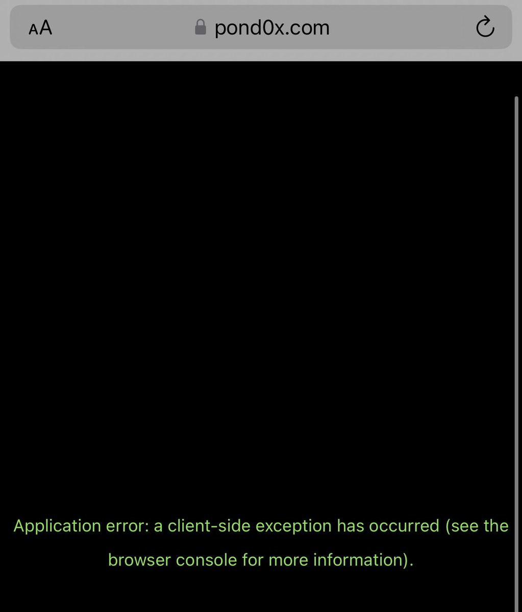 $PNDC yall still havin this problem on phone ? Or is it just me 😢
Anyone got tips other than “use pc” ?