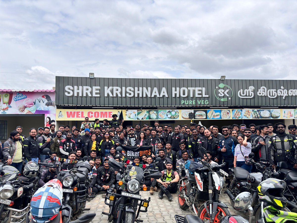 jaisharmaxyz's tweet photo. Finally found a decent bikers' community in Bangalore https://t.co/NUxYL8kGWh
