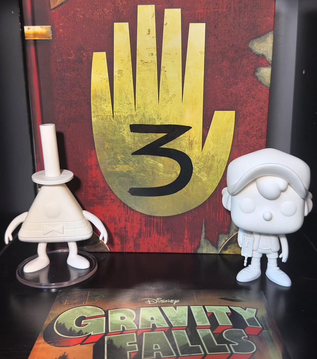 Chron1Collector's tweet photo. Bill Cipher & Dipper Pines Funko Pop Prototypes #thebookofbill #gravityfalls #funkoproto #funko https://t.co/lSKwSr7ouO