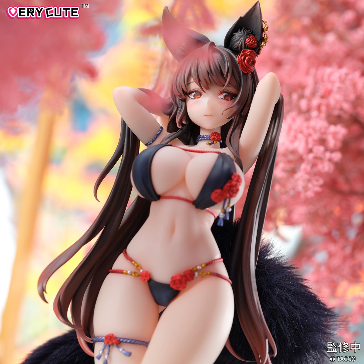 BearPanda_TOYS's tweet photo. 由TACCO @ta_cco_ ,将以1/6比例规格手办化啦！樱花飘落，温泉蒸腾，玫瑰在温暖的泉水旁，享受着这宁静而惬意的时刻。粉嫩的樱花随风飘���，身上的红色玫瑰为她增添了几分娇媚，在这梦幻般的场景中，所有的忧愁和烦恼都将被玫瑰的芬芳所治愈。 https://t.co/QtK4eW6pYs