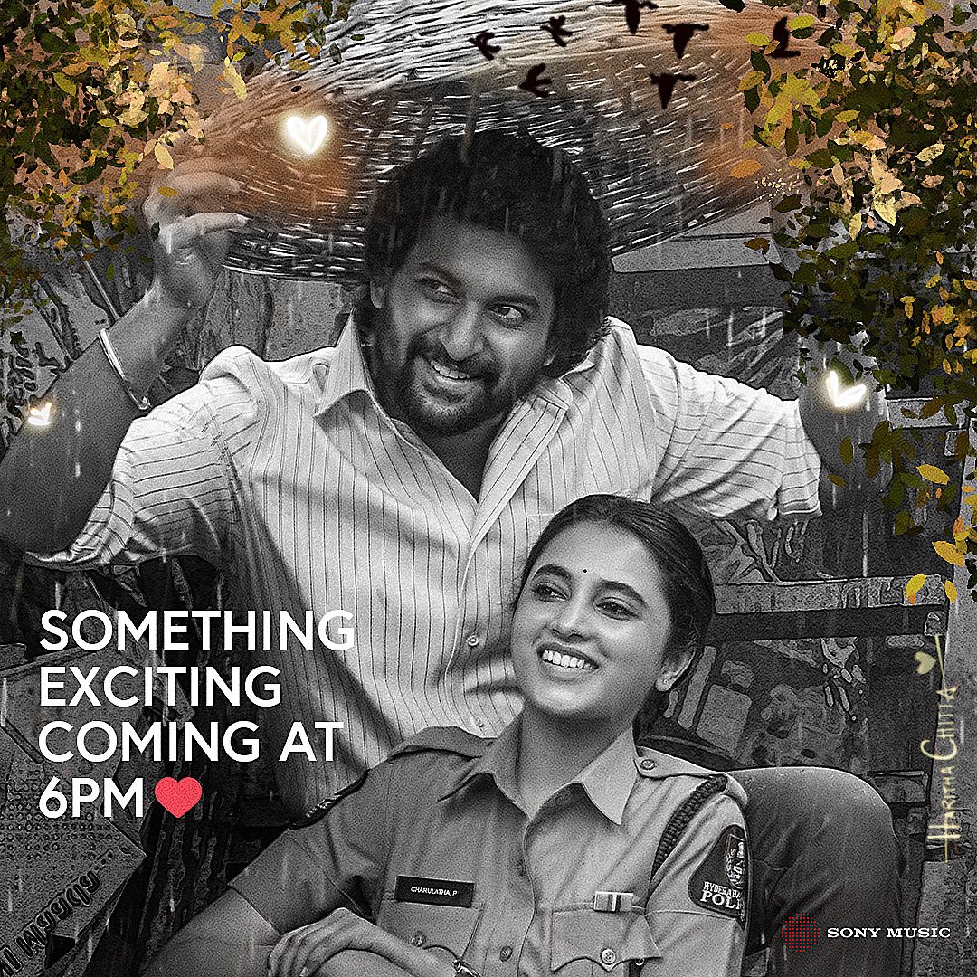 Sony Music South India (@sonymusicsouth) on Twitter photo To set your #UllaasamMood ♥️🌧️
Watch our stories at 6pm 🕕
▶️ youtu.be/Jpq3h3ms4ww
#SaripodhaaSanivaaram
Natural 🌟 @NameIsNani <a href="/iam_SJSuryah/">S J Suryah</a> <a href="/priyankaamohan/">Priyanka Mohan</a> #VivekAthreya <a href="/JxBe/">Jakes Bejoy</a> <a href="/sanjheg/">Sanjith Hegde</a> #KrishnaLasyaMuthyala #Sanare <a href="/muraligdop/">murali.g</a> <a href="/karthikaSriniva/">Karthika Srinivas</a> <a href="/SVR4446/">S Venkatarathnam(Venkat)</a> <a href="/IamKalyanDasari/">Kalyan Dasari</a> To set your #UllaasamMood ♥️🌧️
Watch our stories at 6pm 🕕
▶️ youtu.be/Jpq3h3ms4ww
#SaripodhaaSanivaaram
Natural 🌟 @NameIsNani <a href="/iam_SJSuryah/">S J Suryah</a> <a href="/priyankaamohan/">Priyanka Mohan</a> #VivekAthreya <a href="/JxBe/">Jakes Bejoy</a> <a href="/sanjheg/">Sanjith Hegde</a> #KrishnaLasyaMuthyala #Sanare <a href="/muraligdop/">murali.g</a> <a href="/karthikaSriniva/">Karthika Srinivas</a> <a href="/SVR4446/">S Venkatarathnam(Venkat)</a> <a href="/IamKalyanDasari/">Kalyan Dasari</a>