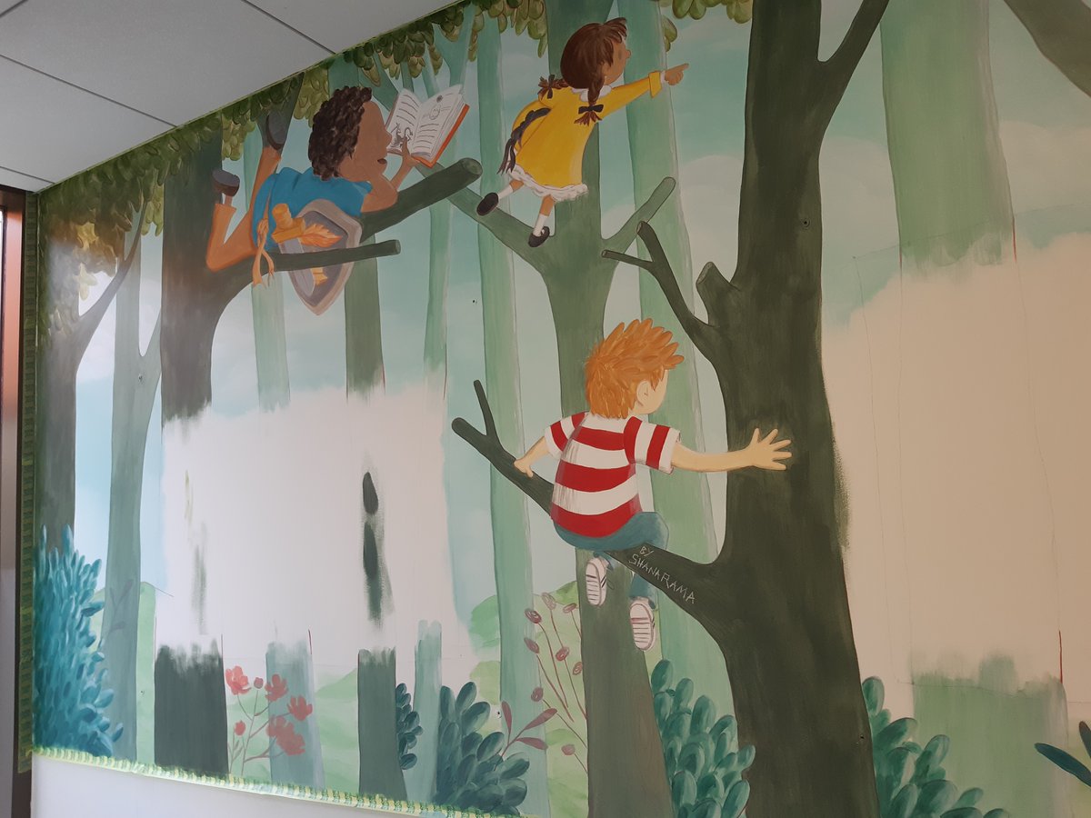 BarnetLibraries's tweet image. Enjoy the latest #finchleychurchend #mural images. Thanks to #childrensbookillustrator @Shanarama_ns (ow.ly/2qOB50SLTXu), it looks amazing! More about the #mural story at ow.ly/8cAk50SLTXv. Pop into #finchleychurchend &amp;amp; see it!