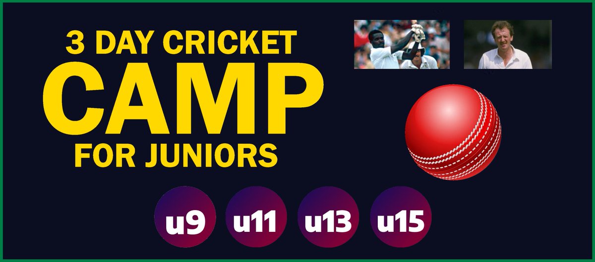 Last few days to sign up for the Shadwell CC Junior Cricket Camp - starts Monday 5th August @10am. Further details and registrations here:  bit.ly/SccCricketCamp