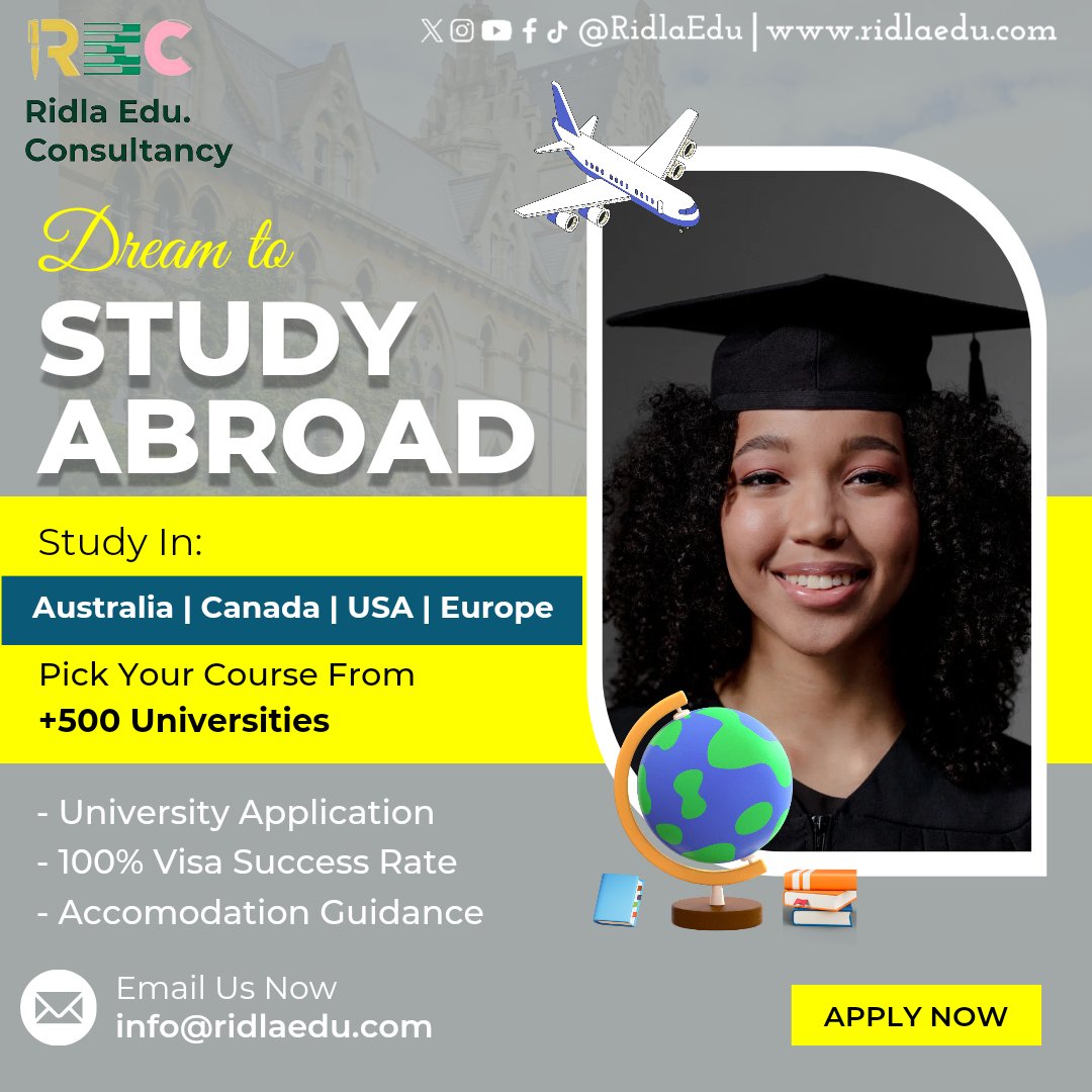 Study Abroad & Tech (@RidlaEdu) / Posts / X