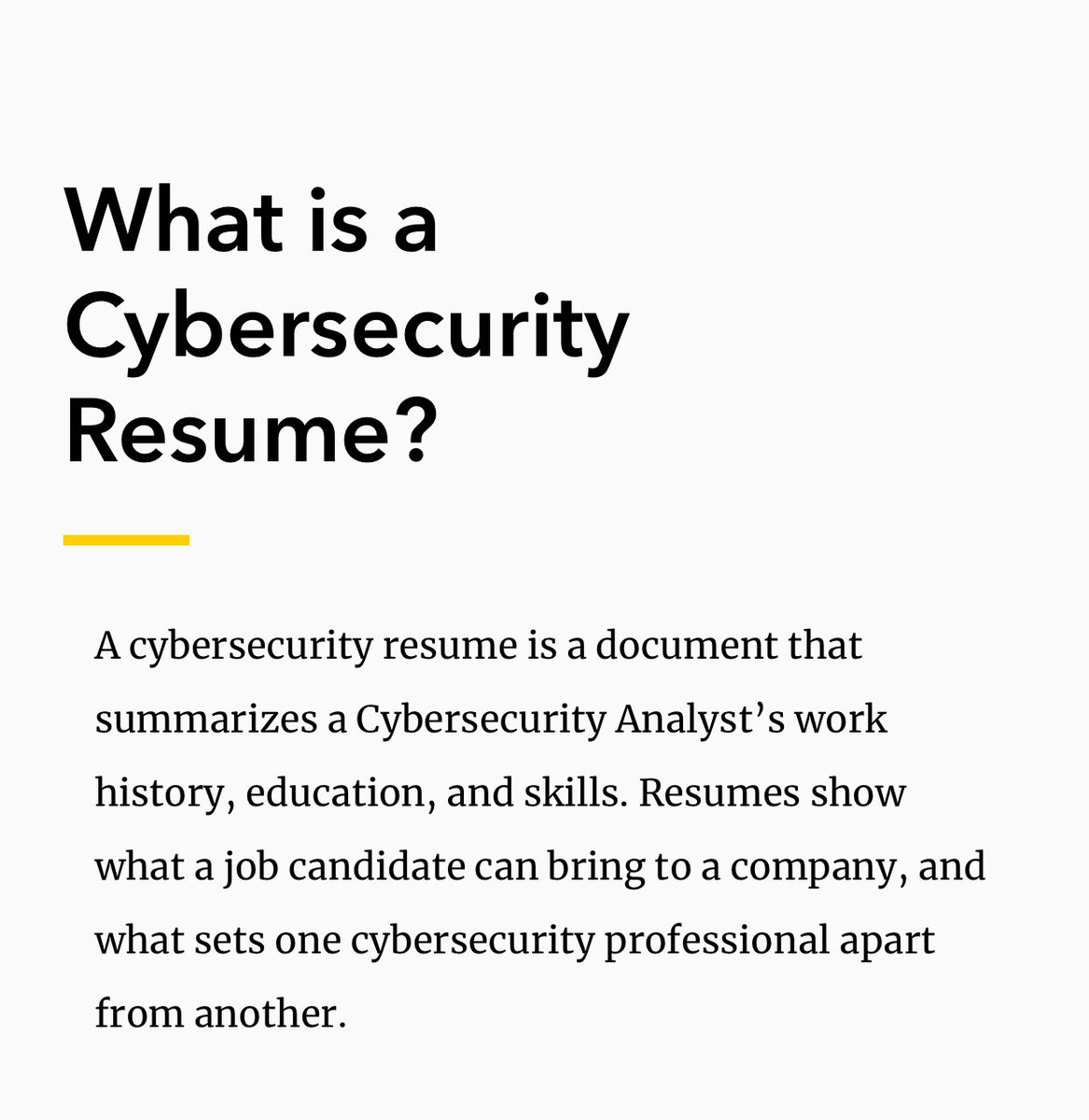 d4rk_intel's tweet photo. Good morning everyone. Here is the
links on how to create a compelling Cybersecurity Resume - https://t.co/4bwp0bF8gP https://t.co/kpiemIbbgg