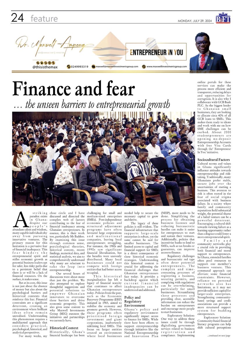 Dr. Maxwell Ampong tweet media