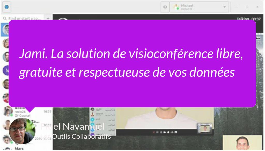 collaboratifs's tweet photo. Fonctionnalités: Outre les appels vidéo et les appels audio, le logiciel propose la messagerie instantanée, le partage d'écran, la diffusion de médias, et les groupes de discussion appelés Swarms.
Lire la suite 👉 https://t.co/2TQjO9syk4
#Visioconference #LogicielsOpenSource https://t.co/929lY4Ma3s