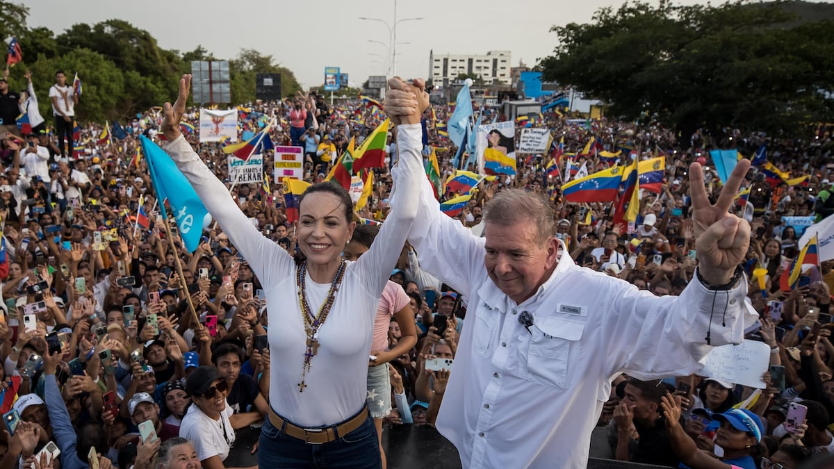The people of Venezuela 🇻🇪 have made a clear vote for democratic change in Sunday's historic elections &amp; it must be fully respected, just as Belarusians voted for change &amp; freedom in 2020.

Queridos <a href="/MariaCorinaYA/">María Corina Machado</a> y <a href="/EdmundoGU/">Edmundo González</a>, seguiremos apoyando vuestra lucha por la democracia!