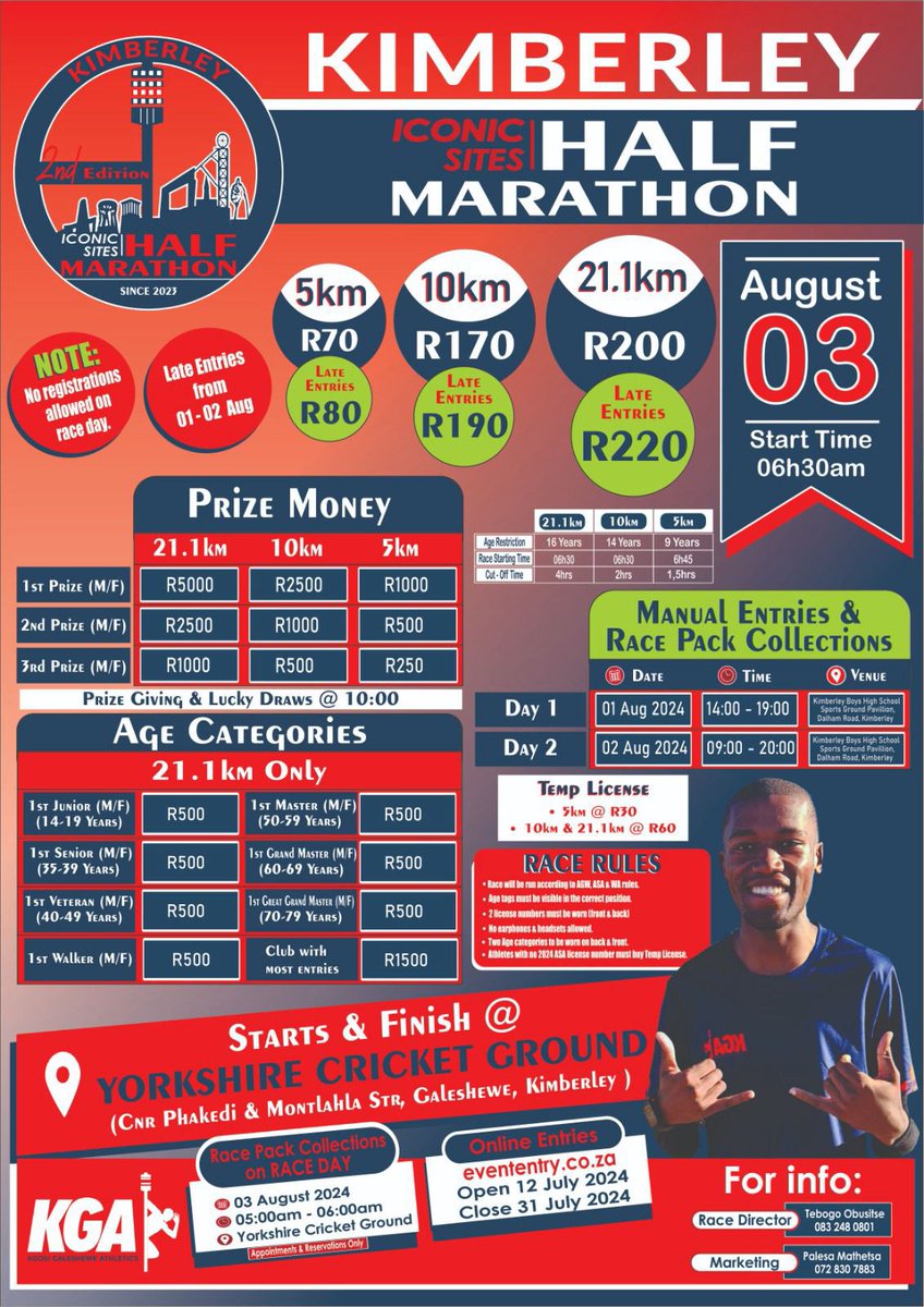 Kuruman Running Club tweet media