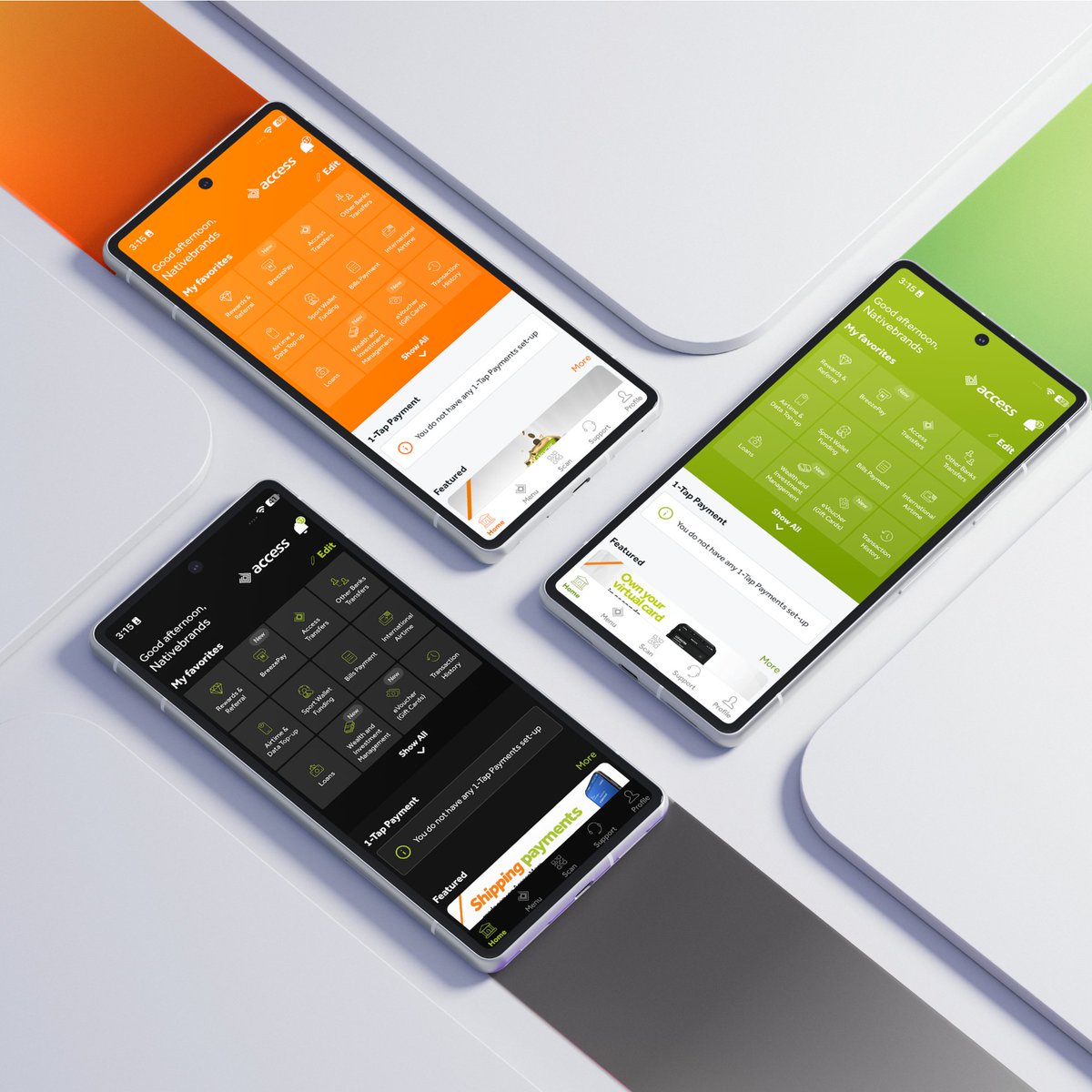 thenativebrands's tweet photo. Access More is arguably one of the most feature-packed banking applications in Nigeria.

Check out more: https://t.co/ZN0Eev9MFA

#accessbank #uiux #design #morethanbanking #mobile #mobileapps #nativebrands #nigeria #banking #webdesign #ui #ux https://t.co/kIwpiZcKFs