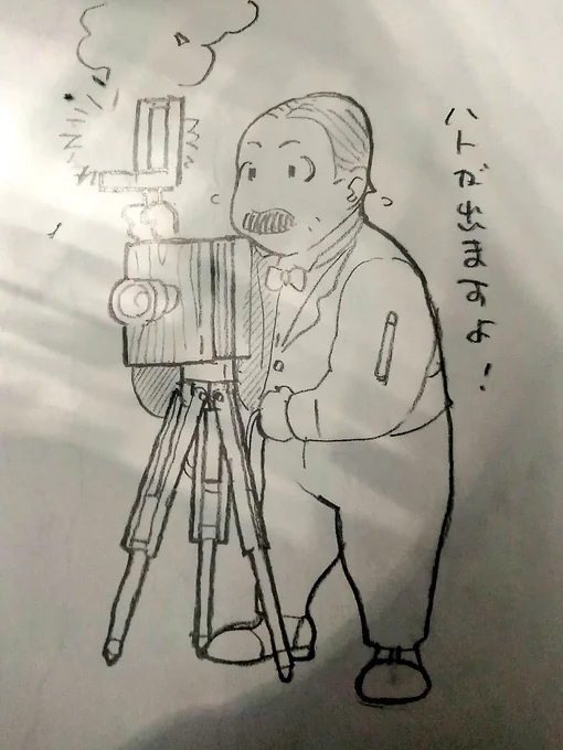 昔のカメラか