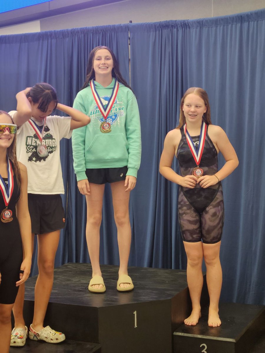 bvilledolphins's tweet photo. Annie, Divisional champion. 100 breast   #FinsWayUp https://t.co/E7kYHD0DTI
