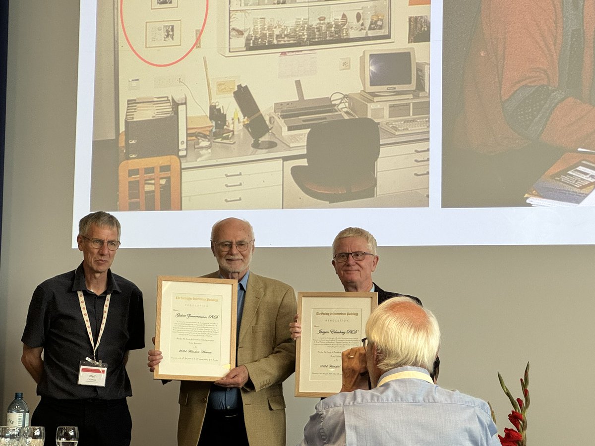 A great Founder’s Lecture by Jørgen Eilenberg about Gisbert Zimmerman! #SIP2024