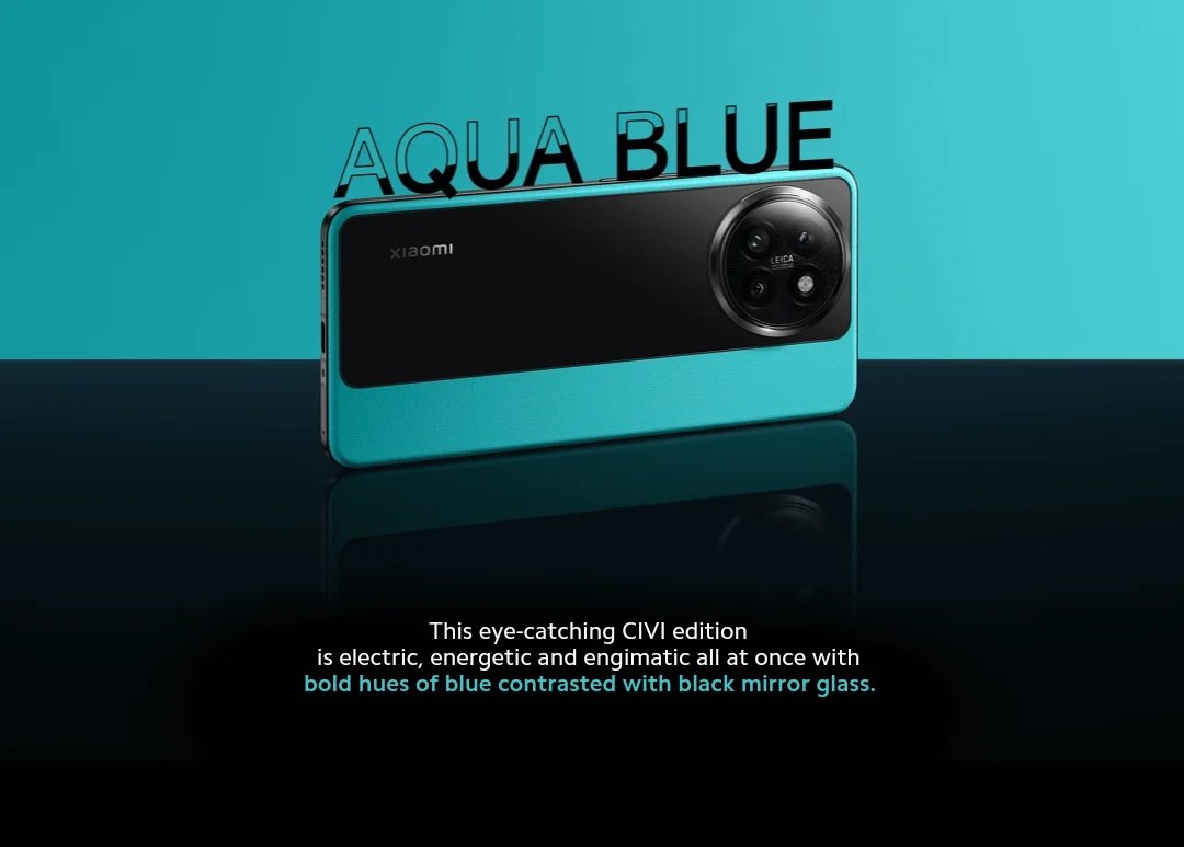 TechHome100's tweet image. Xiaomi 14 CIVI Limited Edition Panda Design color variants.

⚪ Panda White
🔵 Aqua Blue
🟣 Hot Pink
#Xiaomi #Xiaomi14CIVI #PandaDesign