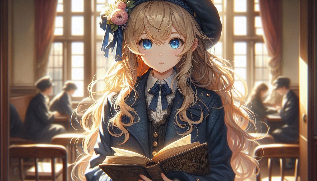 AyuHiroyuki's tweet photo. In Uniformen prächtig, mit Stolz und Eleganz,
Lernen die Schüler im kaiserlich'n Glanz.
Dank Ihrer Majestät, weise und stark,
Erstrahlt Bildung neu, hell wie der Morgenpark.

Reformen führen uns, zur Weisheit das Tor,
Deutschlands Jugend blüht, stärker als je zuvor!
#APfD #KfD https://t.co/FFOnY0UOil