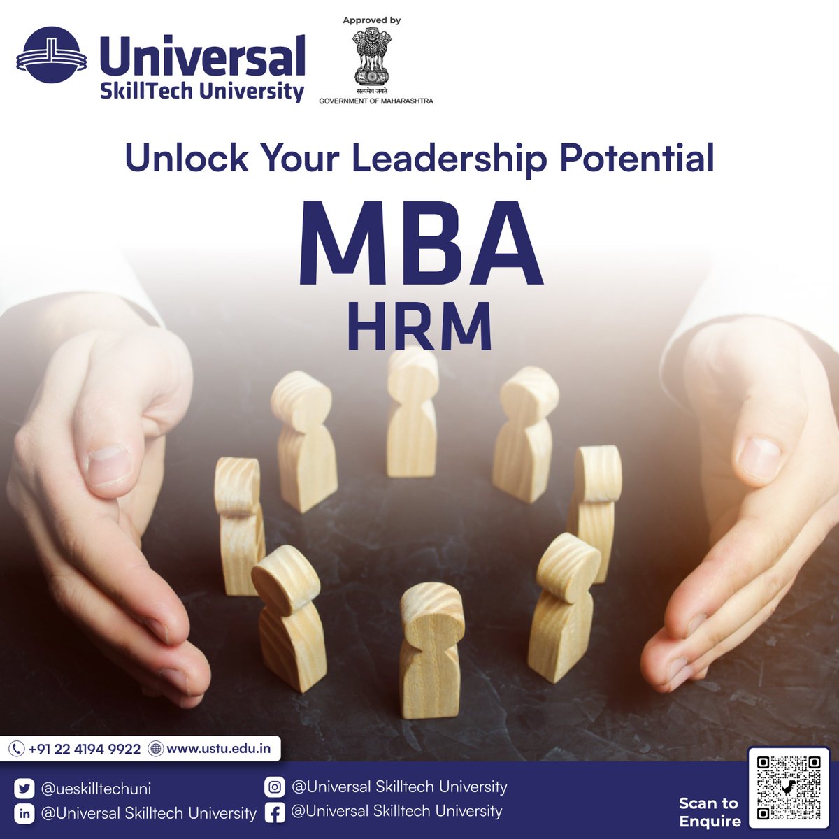 ueskilltechuni's tweet image. Advance your career in human resource management with our MBA in HRM.
Develop strategic HR skills to lead organisations effectively. Join us to unlock opportunities for professional growth and leadership. Elevate your HR career with confidence