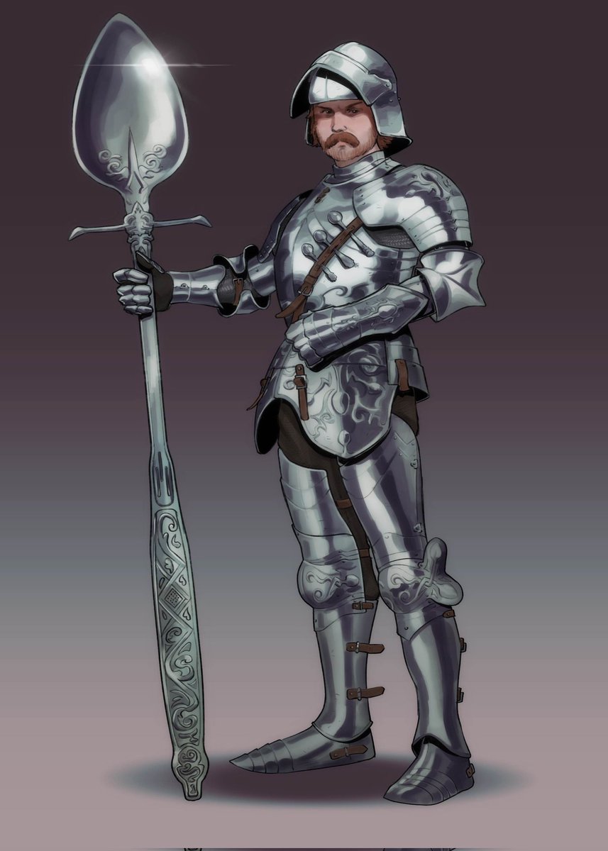 CoryHarris.jpg (@lorddepis) on Twitter photo Spoon Knight 
#characterdesign Spoon Knight 
#characterdesign