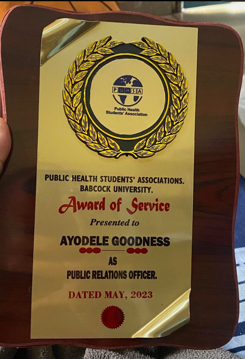 GoodyyyyyTim's tweet photo. Woke up as graduate 🧑‍🎓 

Executive President of the Public Health Students’ Assoc.  ✅ 23/24

Public Relations Officer of the Public Health Students’ Assoc.  ✅ 22/23 

Course Representative (300l) 22/23 ✅

Class Senator (200l) of the Public Health Students’ Assoc. 21/22 ✅ https://t.co/NjVtOFrkFK
