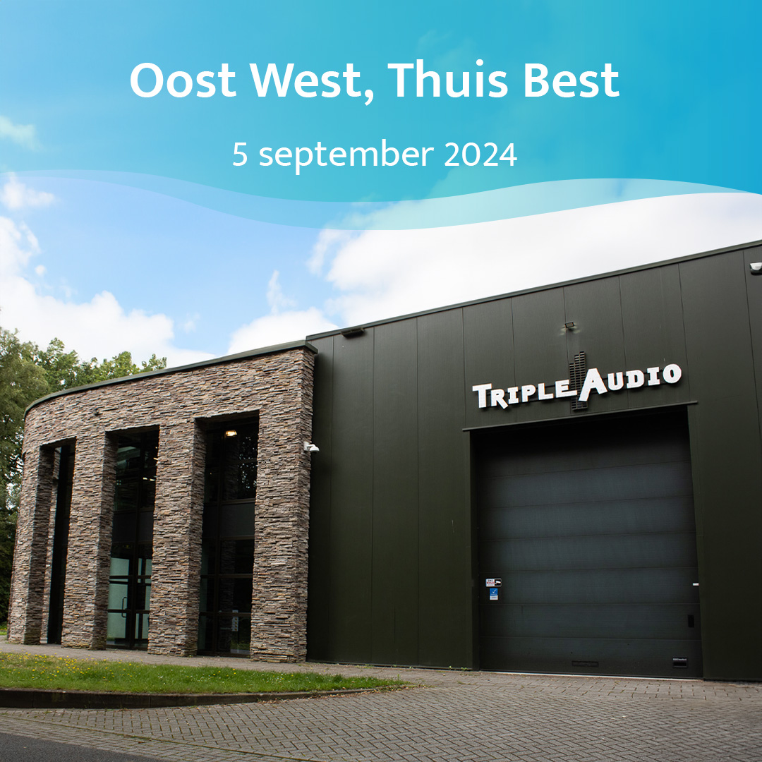 tripleaudio's tweet photo. NEXTGEN Broadcast Technology | Locatie bekend! ✨

We ontvangen je op 5 september graag op de P.C. Staalweg 130 in Bilthoven. 🏢

Heb je je nog niet aangemeld? Dat kan nog via onderstaande link;
https://t.co/BuS5Co4lj9 https://t.co/PxMCHWo8hS