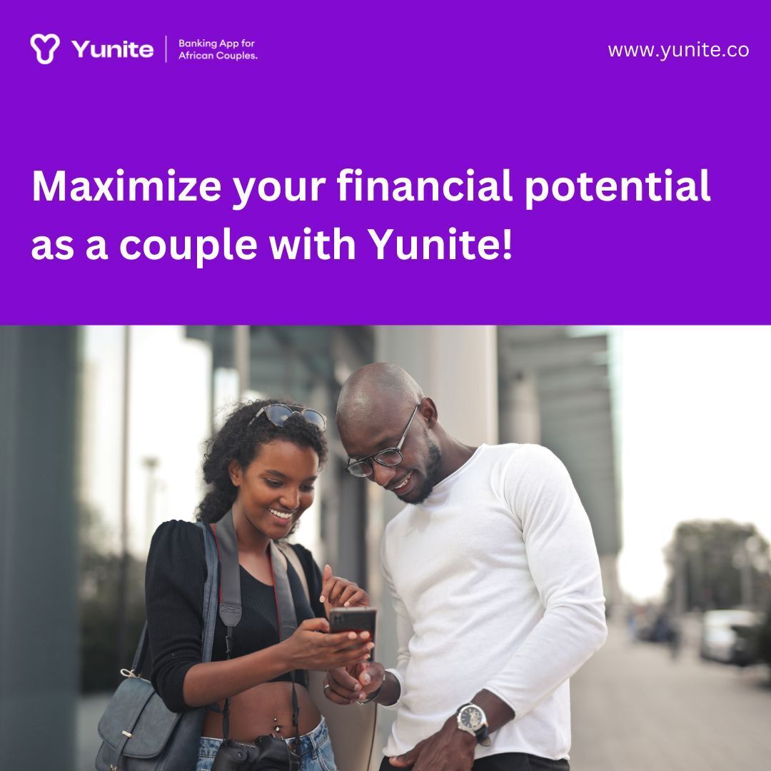 Maximize your financial potential as a couple with Yunite! From automatic bill splitting to setting shared savings goals, our app is designed to make money management effortless and efficient. Start today! #Yunite #FinancialEfficiency #CoupleGoals