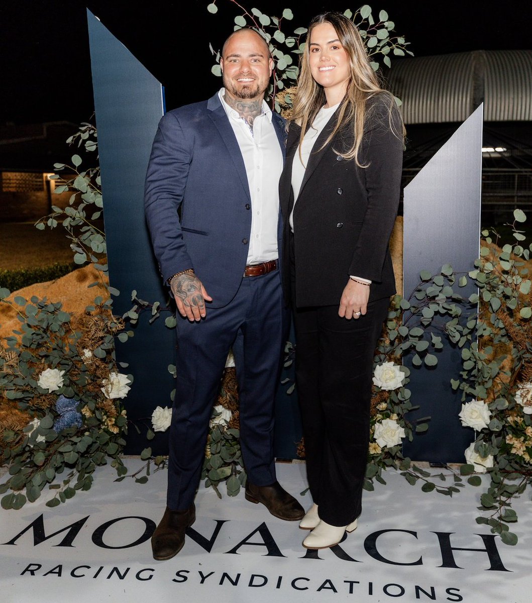 provracingnsw's tweet photo. COLOR me racehorses! Jason Micallef has his own very successful business with tiles, but nothing could stand in the way of the lure of the thoroughbred.
So much so that he &amp; his wife Tahlia launched Monarch Racing Syndications last year. Read more 👇https://t.co/RYsmshE61v https://t.co/aRnkwqzhC3