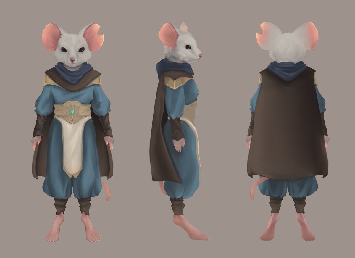 artbyssal's tweet photo. Desde que tengo la app de #cara acabo más en ig que en twitter y se me olvida actualizarles mis avances de arte y prácticas 🫢 #procreateart #digitalart #characterdesign #MouseGuard https://t.co/nOTivZrJ7s