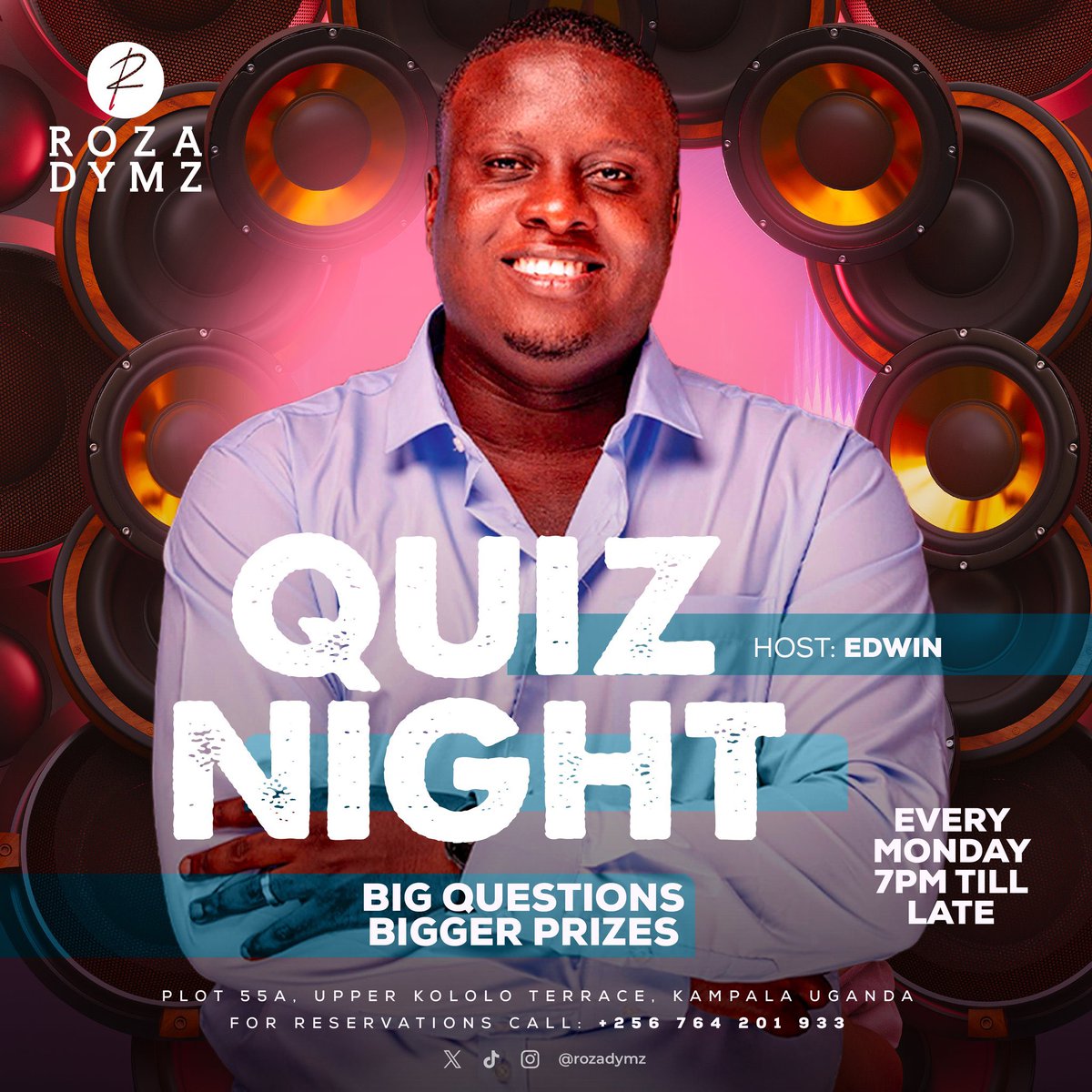 MushroomInc's tweet photo. Get ready to show off your skills tonight at Quiz Night @RozaDymz hosted by @Edwinn_HK. 
Do you have what it takes? Prove it and join the fun! 😎

#QuizNight #MondayPlot https://t.co/3FTF96NF0Q