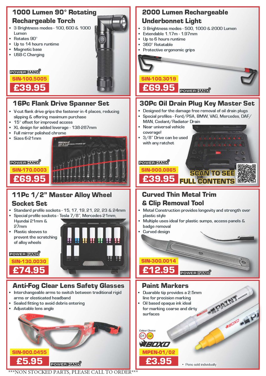JayarCarParts's tweet photo. Our MAMMOTH July Tool Offers end on Wednesday!
Don't miss out!
Contact your local Jayar to order!
Find a branch near you👉https://t.co/TeYCaSvSKF
(prices +VAT valid until 31/07/24) #tools #toolsfortrade  #discountedtools https://t.co/IAV8Zjdx61